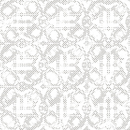 Ornate seamless texture in a square tileのイラスト素材