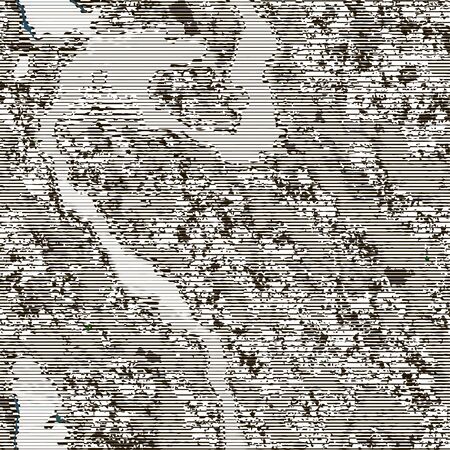 Seamless patterned design in the form of square tilesのイラスト素材