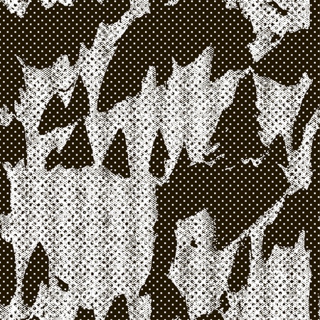 Seamless patterned texture in the form of square tilesのイラスト素材