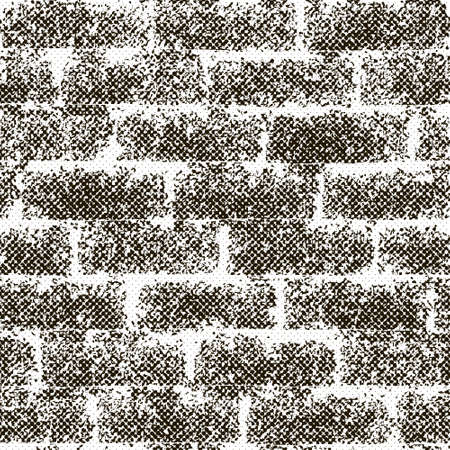 Seamless patterned texture in the form of square tilesのイラスト素材