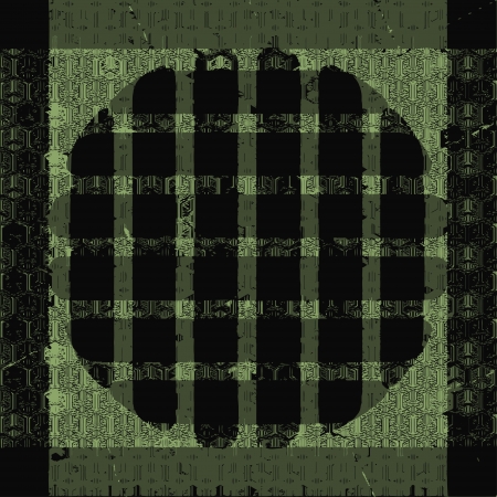 Seamless patterned texture in the form of square tilesのイラスト素材