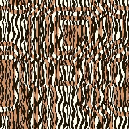 Seamless patterned texture in the form of square tilesのイラスト素材