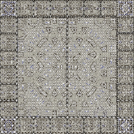 Seamless patterned texture in the form of square tilesのイラスト素材