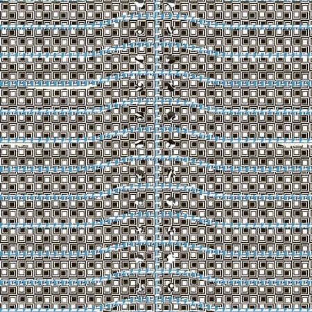 Seamless patterned texture in the form of square tilesのイラスト素材