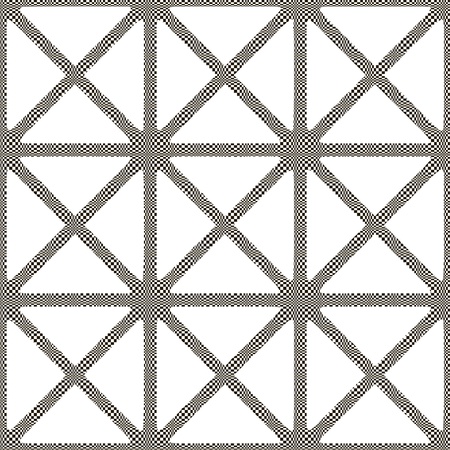 Seamless patterned texture in the form of square tilesのイラスト素材