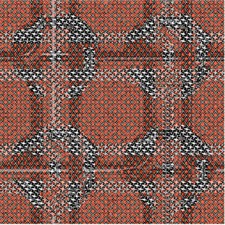 Seamless patterned texture in the form of square tiles