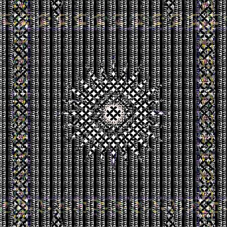 Seamless patterned texture in the form of square tilesのイラスト素材