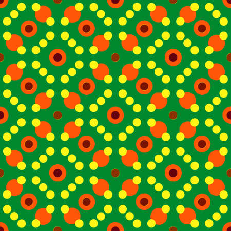 Seamless patterned texture in the form of square tilesのイラスト素材