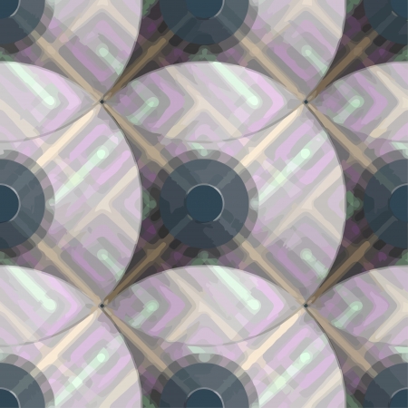 Seamless patterned texture in the form of square tilesのイラスト素材