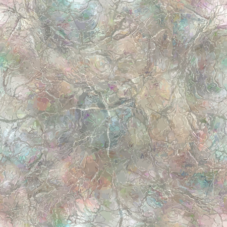 Seamless patterned texture in the form of square tilesのイラスト素材