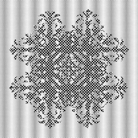 Seamless patterned texture in the form of square tilesのイラスト素材