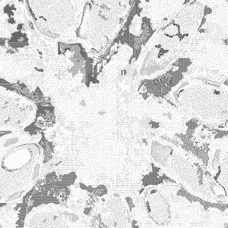 Seamless patterned texture in the form of square tilesのイラスト素材