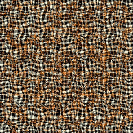 Seamless patterned texture in the form of square tilesのイラスト素材