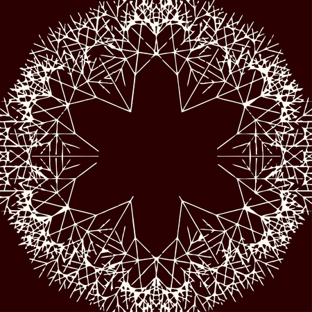 Ornate seamless texture in the form of square tilesのイラスト素材