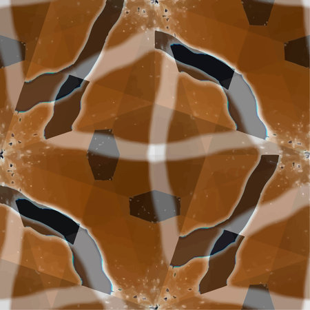 Ornate seamless texture in the form of square tiles