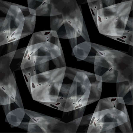 Ornate seamless texture in the form of square tilesのイラスト素材