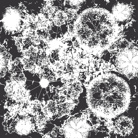 Ornate seamless texture in the form of square tilesのイラスト素材