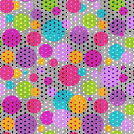 Ornate seamless texture in the form of square tilesのイラスト素材