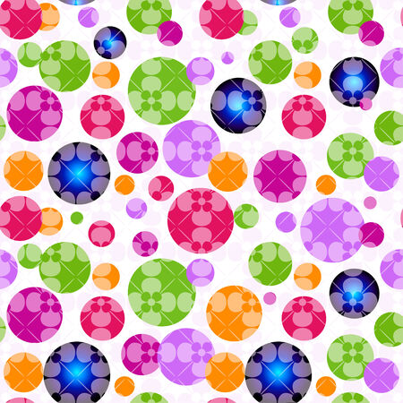 Ornate seamless texture in the form of square tilesのイラスト素材