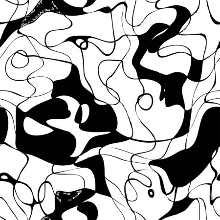 Ornate seamless texture in the form of square tilesのイラスト素材