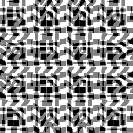 Seamless patterned texture units in the form of square framesのイラスト素材