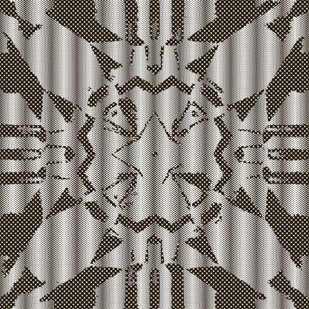 Seamless patterned texture in the form of square tilesのイラスト素材