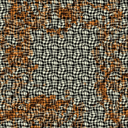 Ornate seamless texture in a square formのイラスト素材