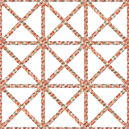 Seamless patterned frame in the form of a squareのイラスト素材