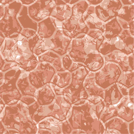 Ornate seamless texture in the form of square tilesのイラスト素材