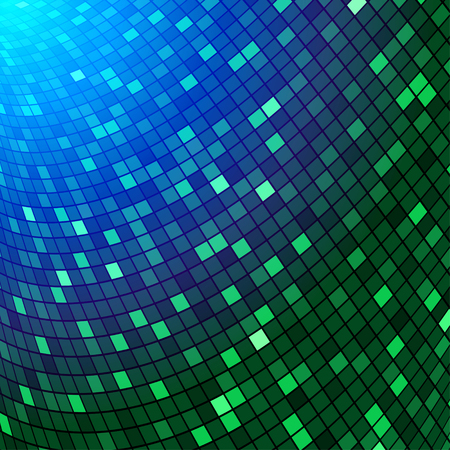 Patterned chaotic texture in the form of square tilesのイラスト素材