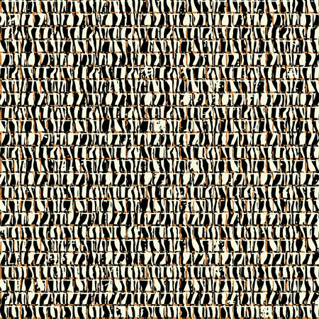 Seamless striped frame in the form of square tiles;のイラスト素材