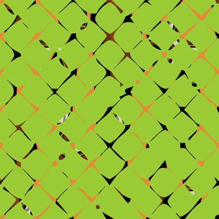 Seamless pattern patterned in the form of square tilesのイラスト素材