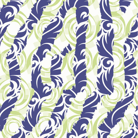 Seamless patterned frame in the form of square tilesのイラスト素材