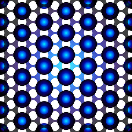 Seamless patterned frame in the form of square tilesのイラスト素材