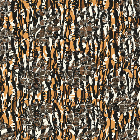 Seamless patterned texture in the form of square tilesのイラスト素材