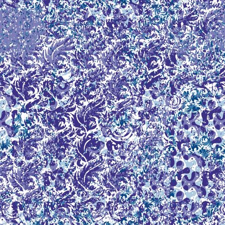 Creative patterned frame in the form of square tilesのイラスト素材