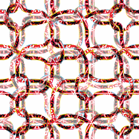 Creative patterned texture in the form of a square frameのイラスト素材