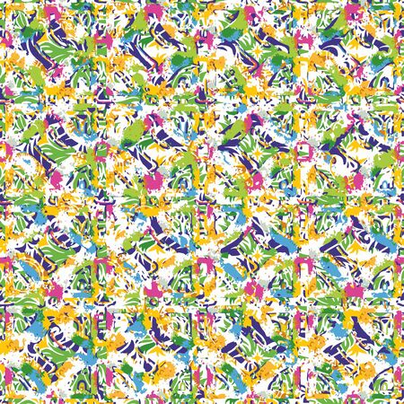 Patterned texture in the form of square tiles;のイラスト素材