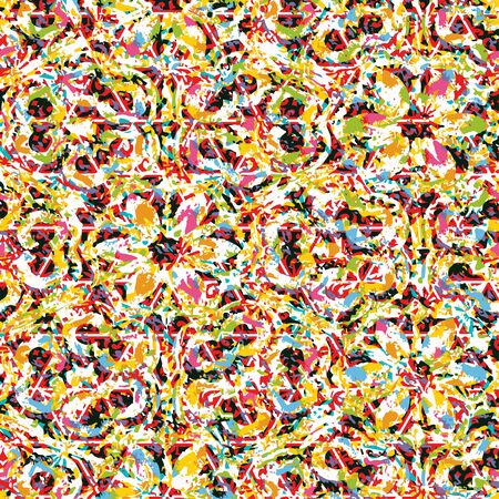 Patterned texture in the form of square tilesのイラスト素材