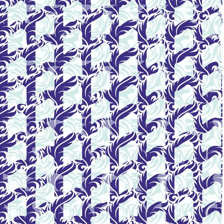 Patterned creative texture of square tilesのイラスト素材