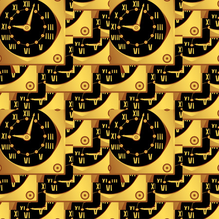 Creative image patterned in the form of square tiles (vector EPS 10)のイラスト素材