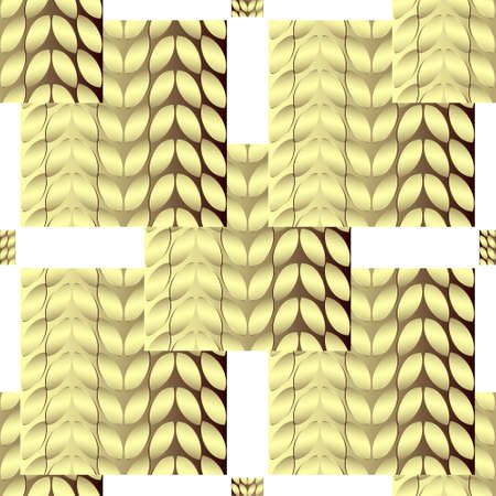 Creative patterned background in the form of square tiles (vector EPS 10)のイラスト素材