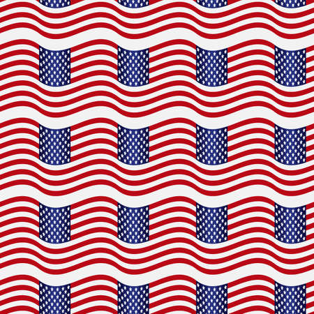 Creative square tile in seamless patternのイラスト素材