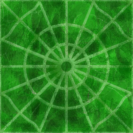 Creative patterned 3d background-texture in the form of square tilesの写真素材