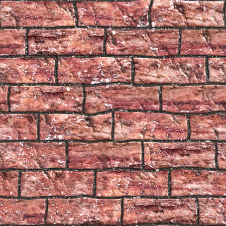 Creative patterned texture in the form of a brick walの写真素材