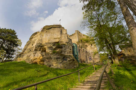 The Castle Valecov, Czech Republicの写真素材