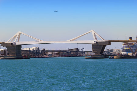 The Drawbridge in Barcelona, Spain
