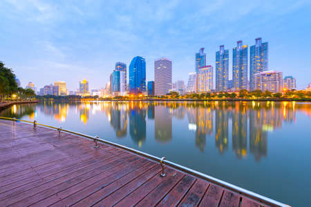 Bangkok city skylineの写真素材