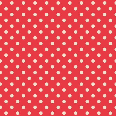 Seamless background of polka dot patternのイラスト素材