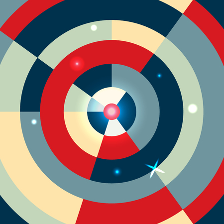 Circle abstract backgroundのイラスト素材